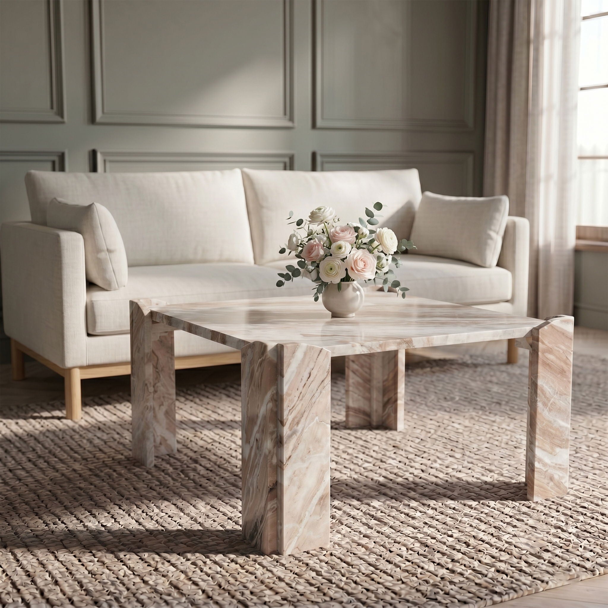 Ravello - Genuine Marble Table