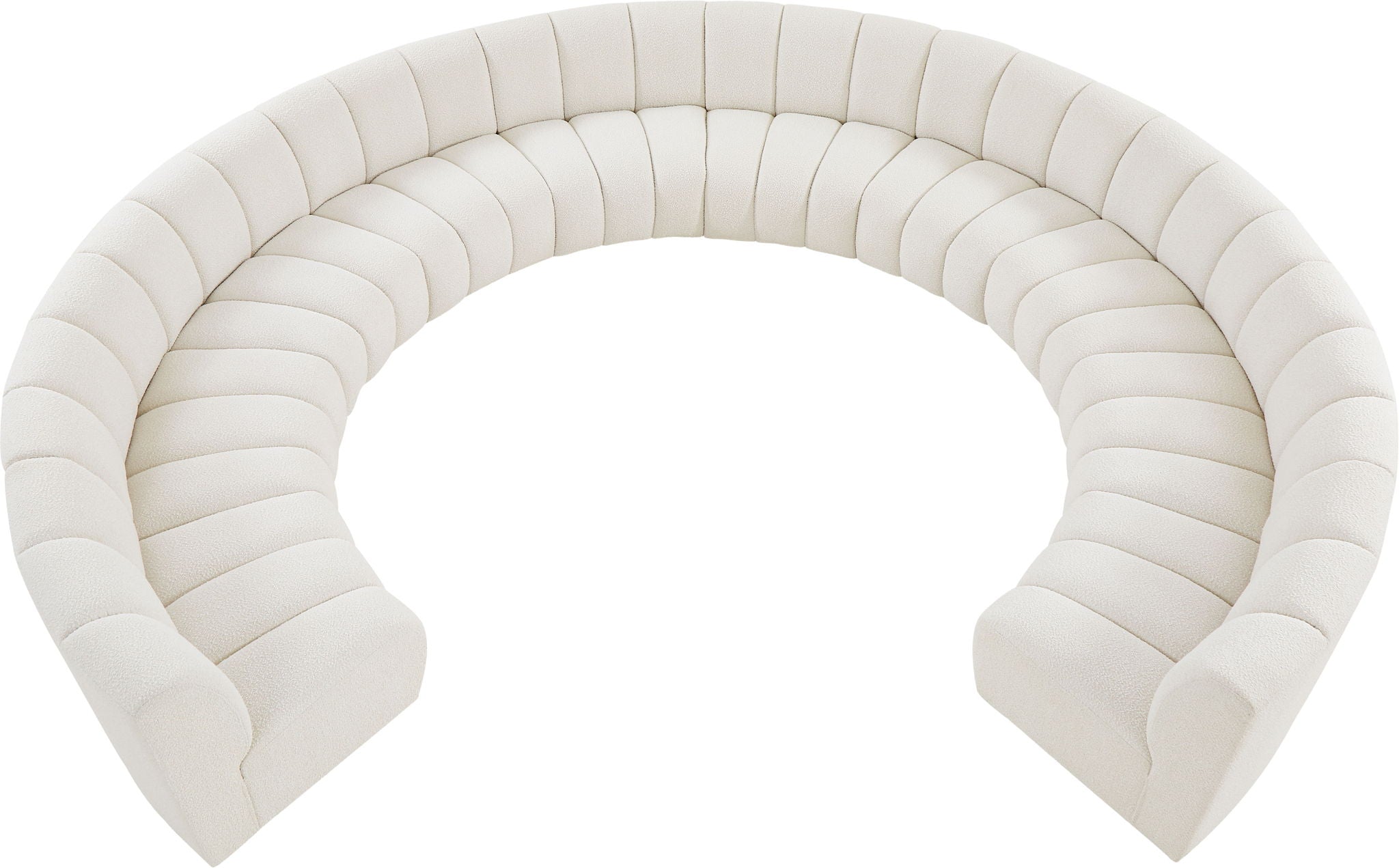 Infinity - 10 Piece Boucle Modular Sectional