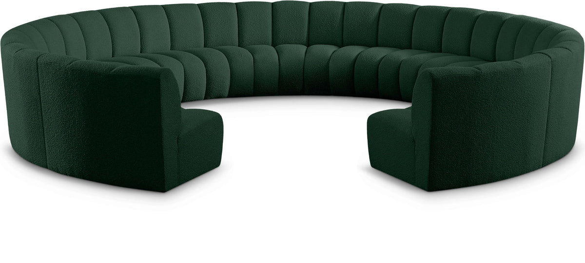 Infinity - 11 Piece Boucle Modular Sectional