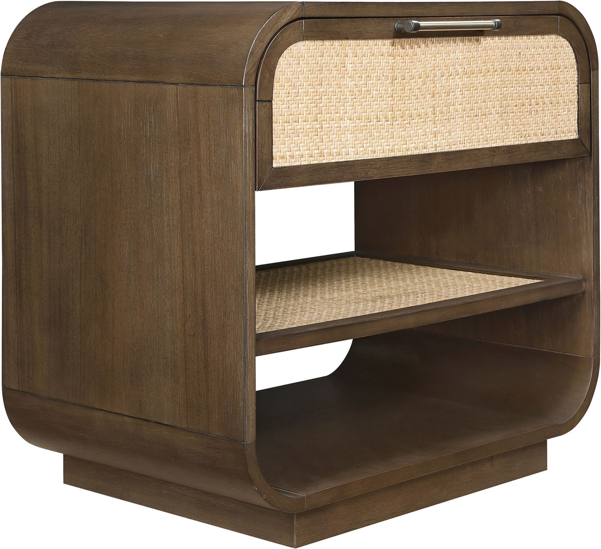 Windsor - Solid Wood Nightstand - Brown