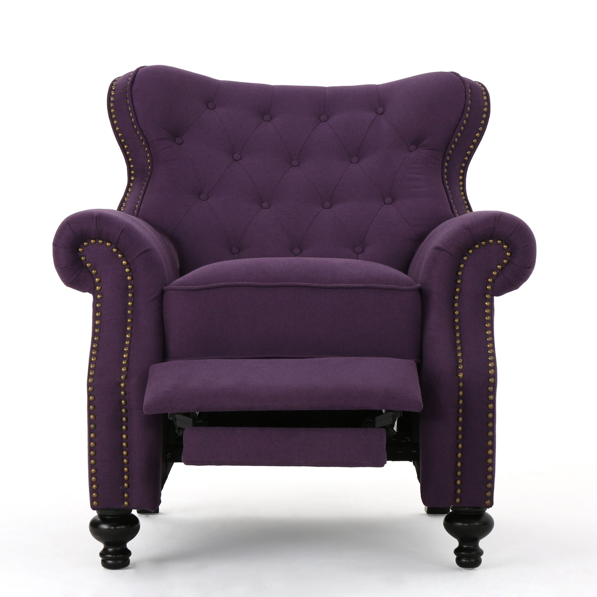 Modern Manual Push Back Recliner Chair