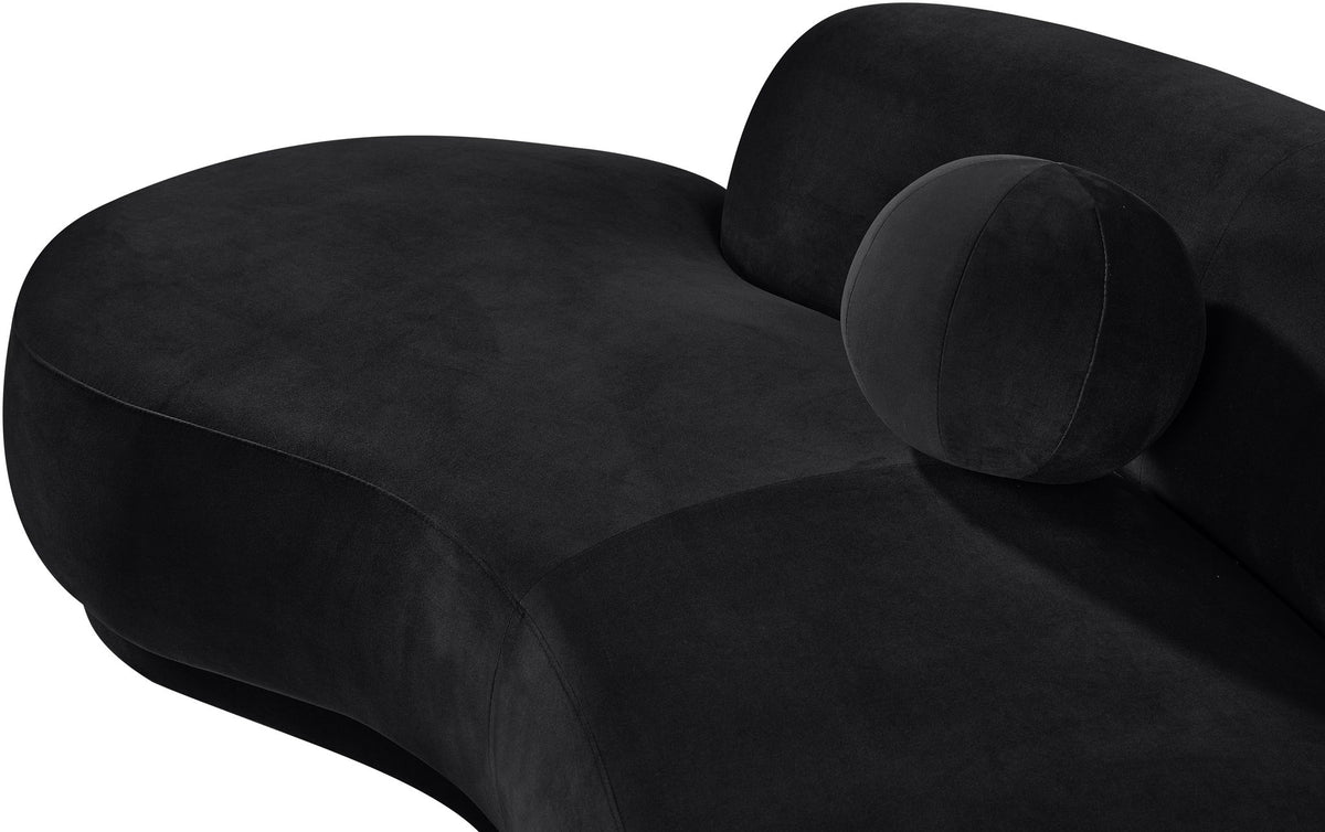 Avra - 86" Velvet Performance Fabric Upholstered Sofa