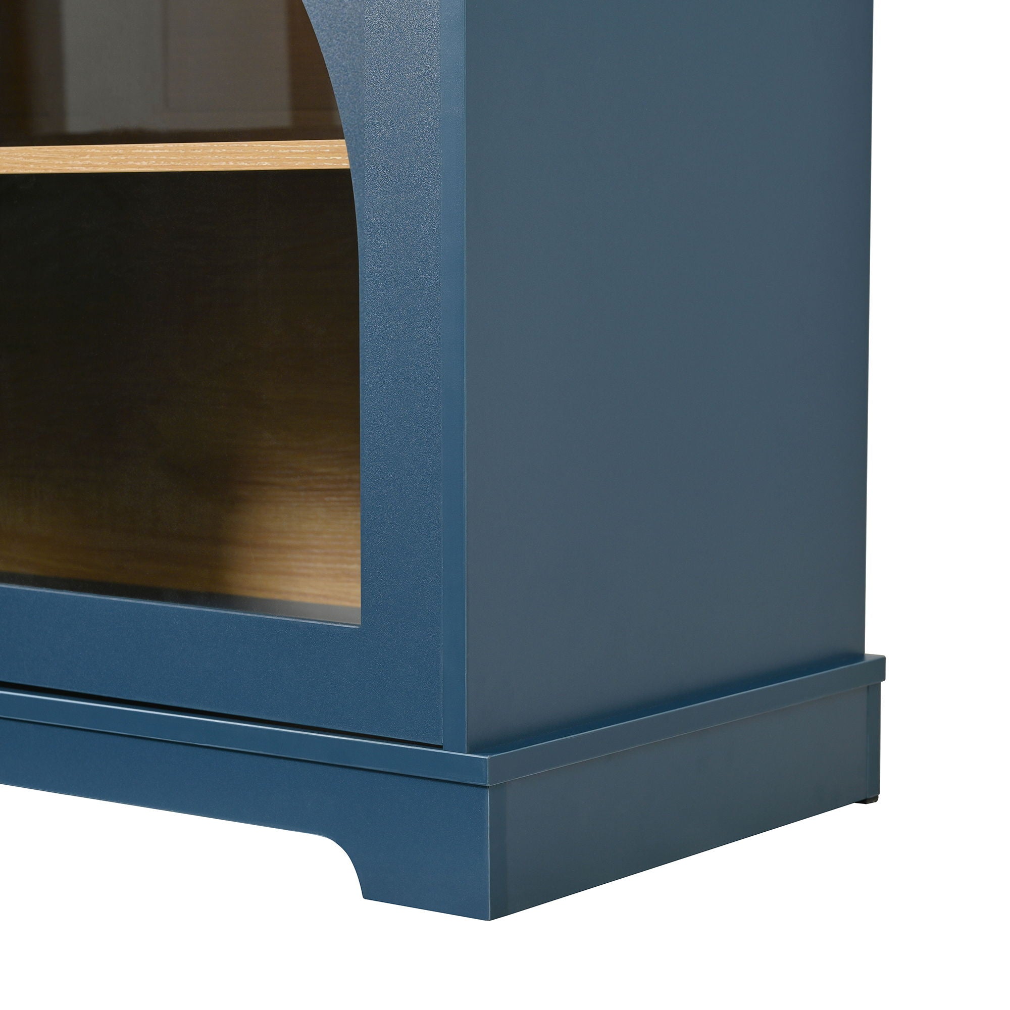 TV Stand With Semi Arched Doors