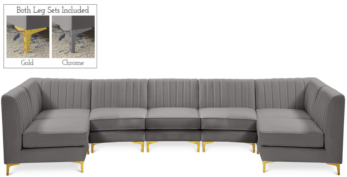 Alina - 7 Piece Modular Sectional