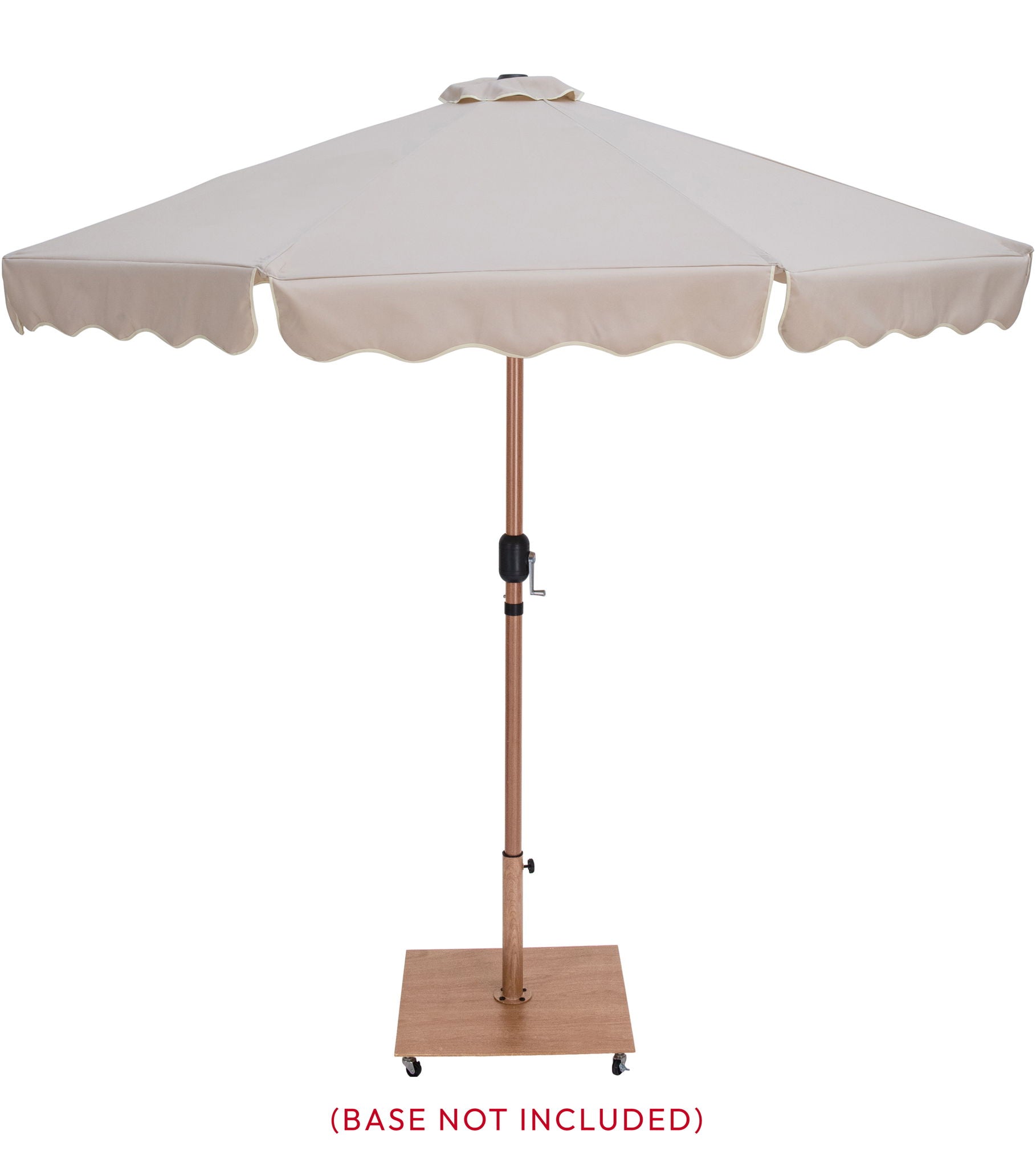 Amalfi - Patio Umbrella - Light Brown Pole