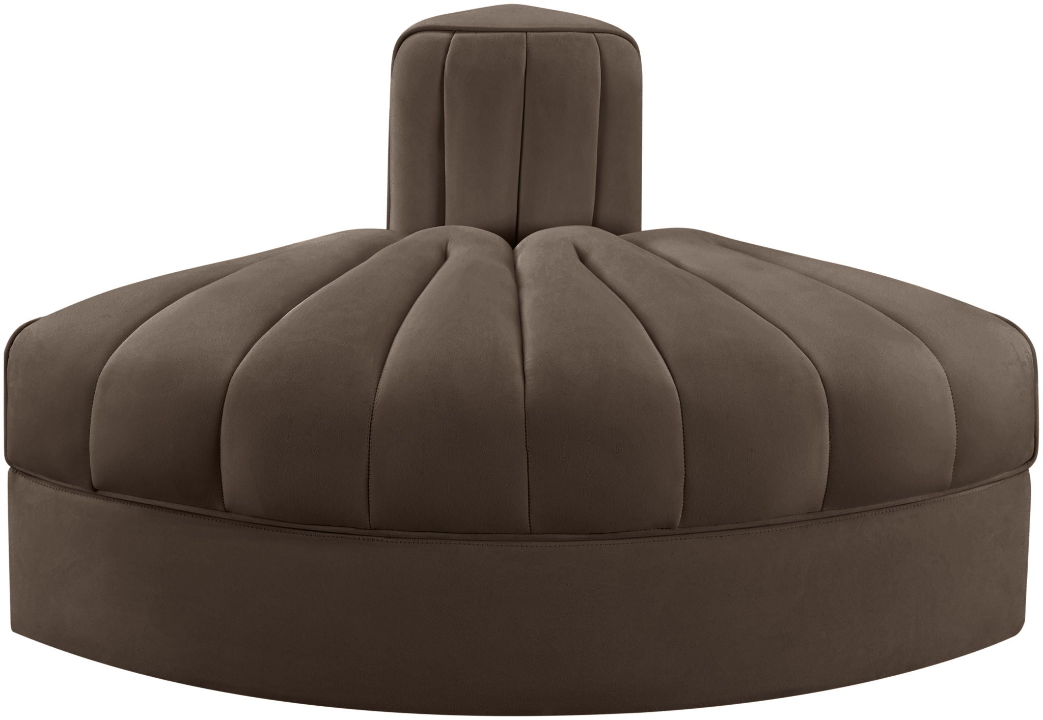Rummi - Velvet Performance Fabric Upholstered Modular Chair