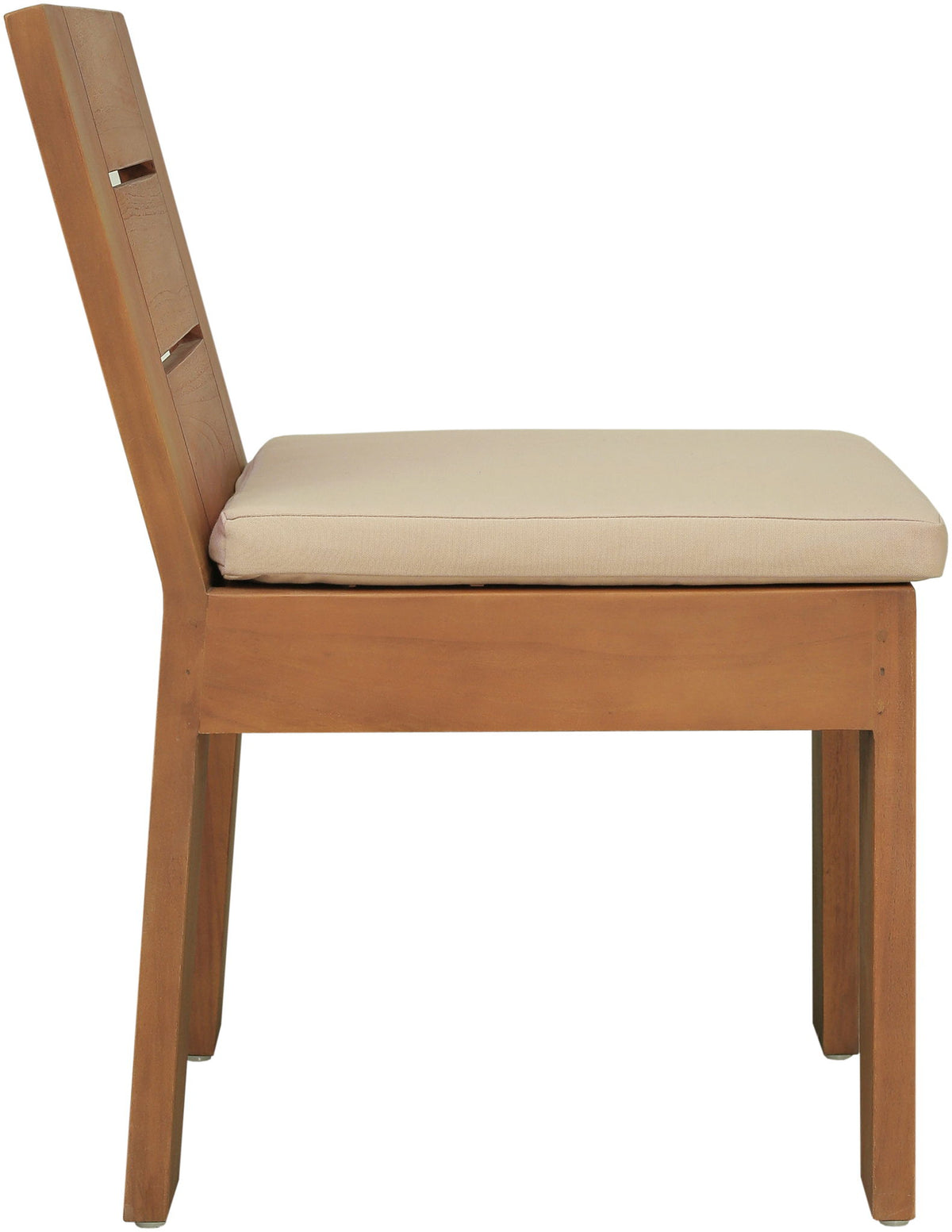 Mirella - Water Resistant Fabric Upholstered Outdoor Patio Dining Side Chair
