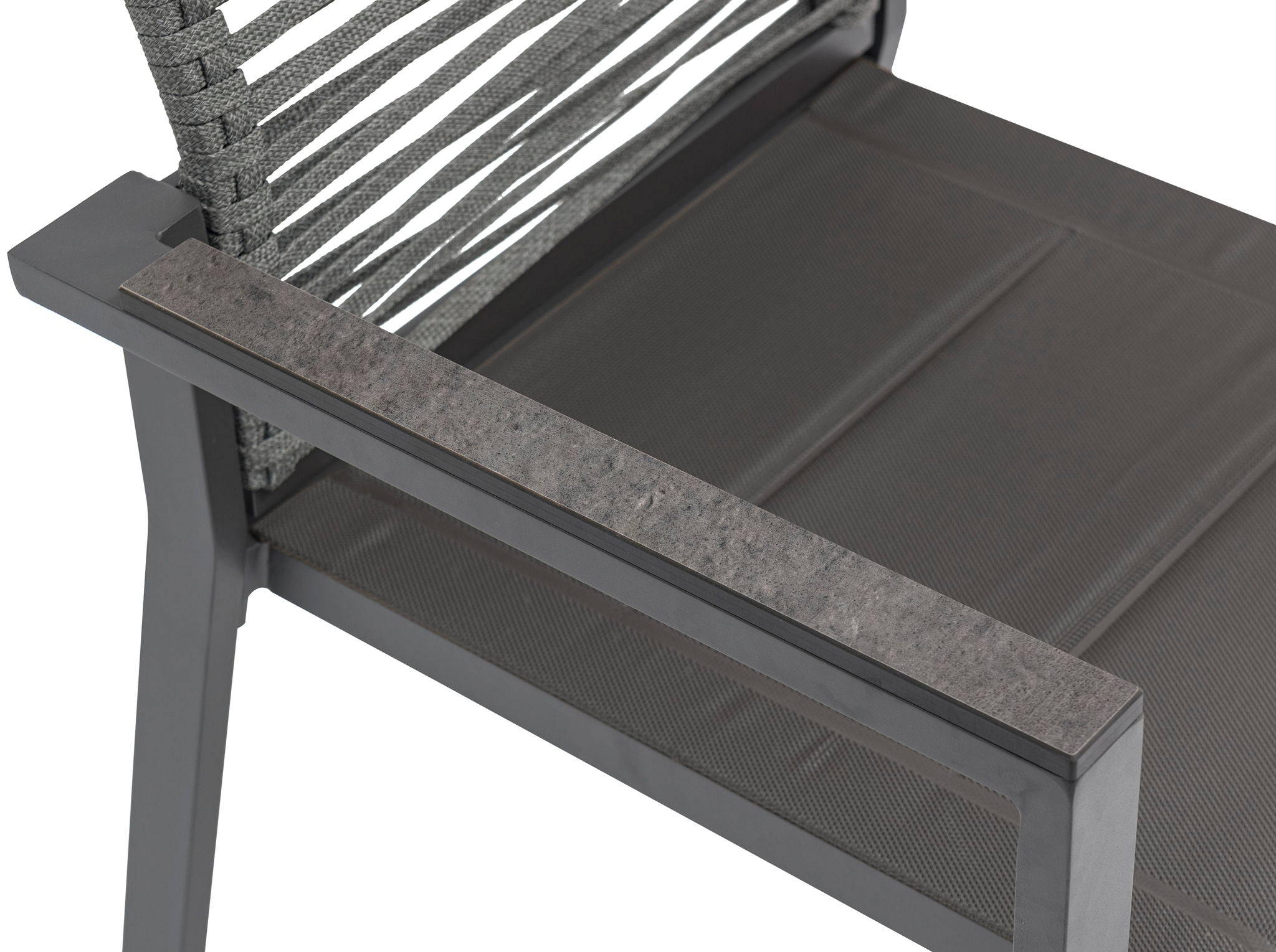 Maldives - Rope Outdoor Patio Dining Arm Chair (Set of 2)
