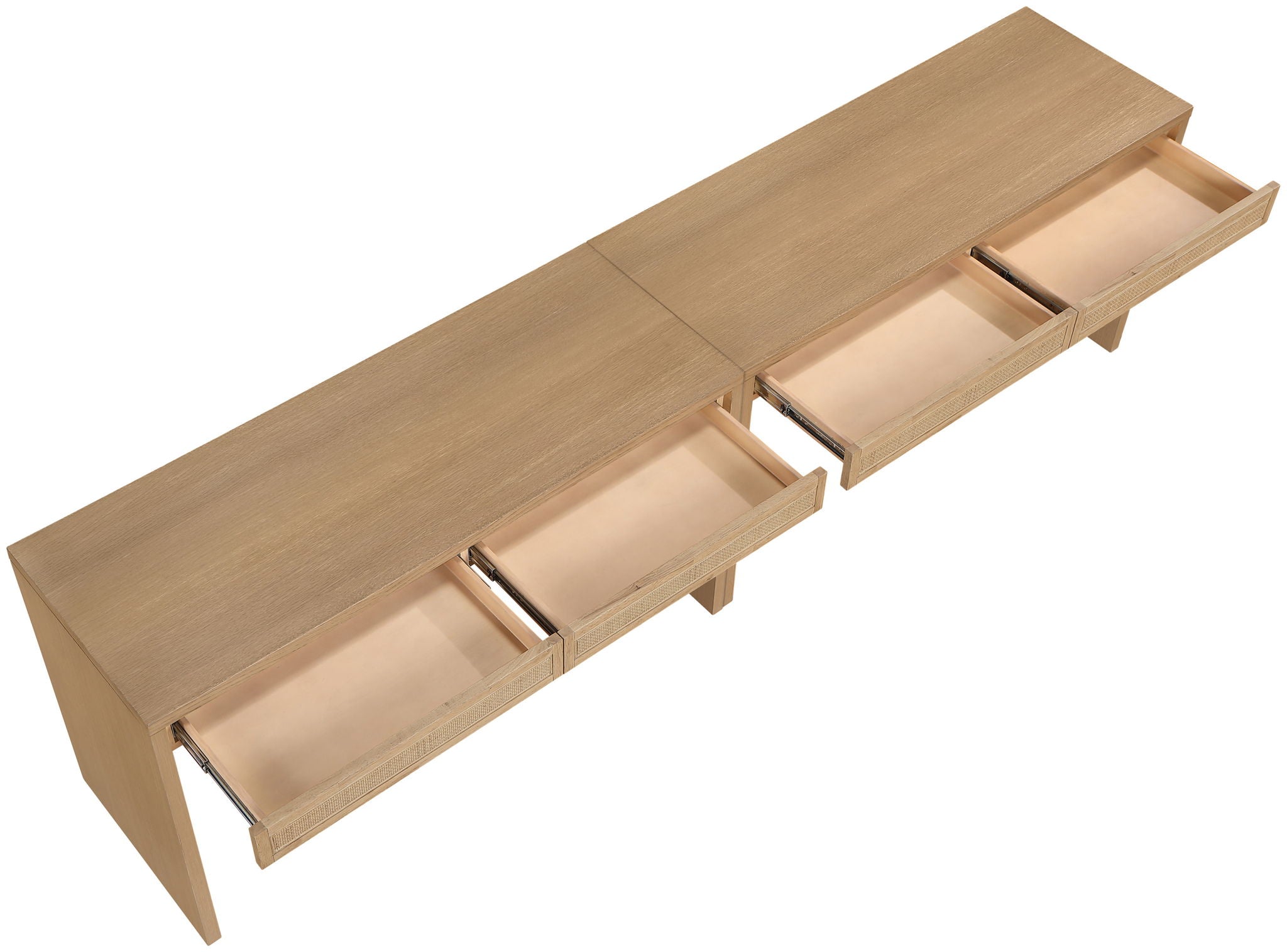 Avro - Solid Wood And Oak Veneer Desk