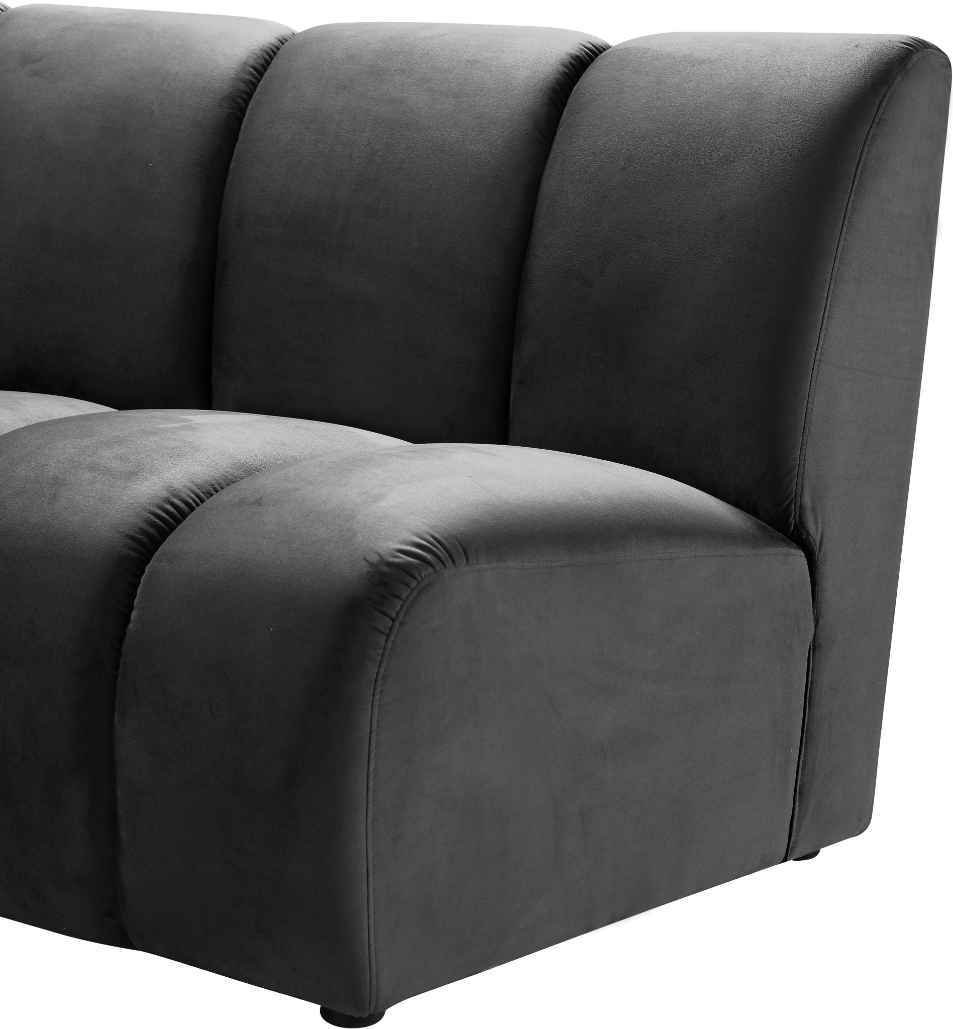 Infinity - 10 Piece Velvet Modular Sectional