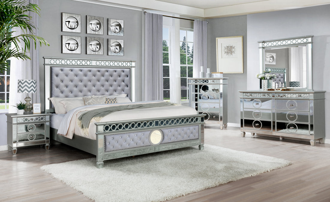 Seraph Smoked Oak Bedroom Set - Original