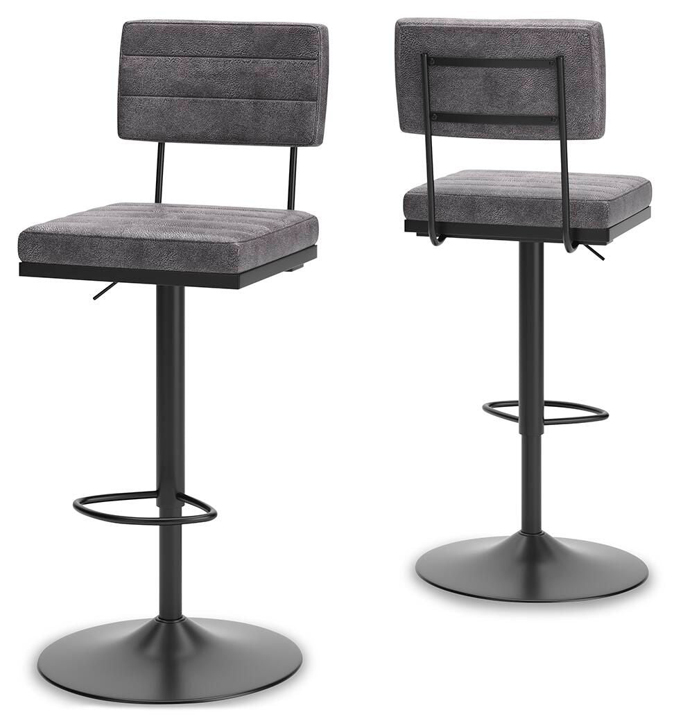 Strumford - Tall Swivel Barstool (Set of 2)