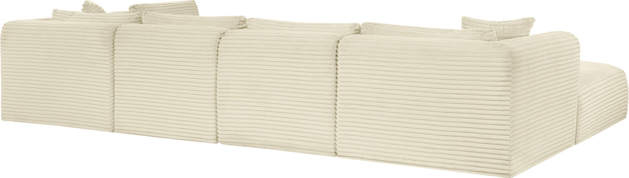 Shaggy - 6 Piece Modular U-Shaped Sectional