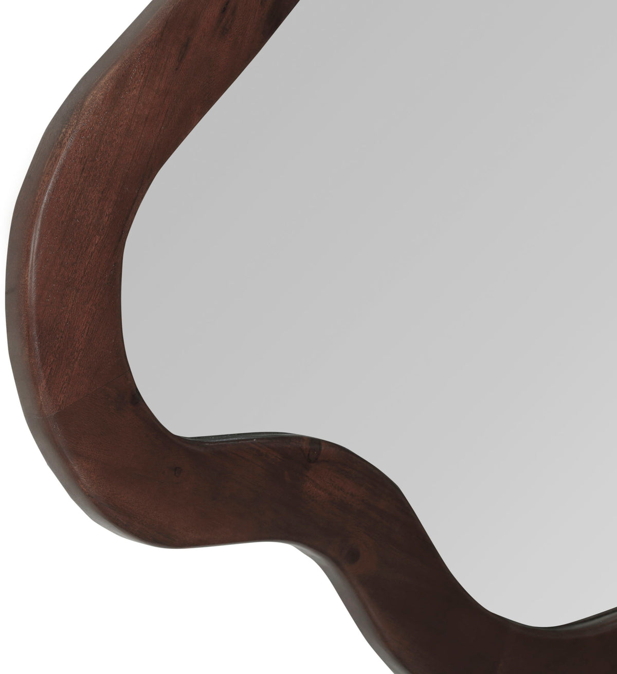 Oblique - Mirror - Wood