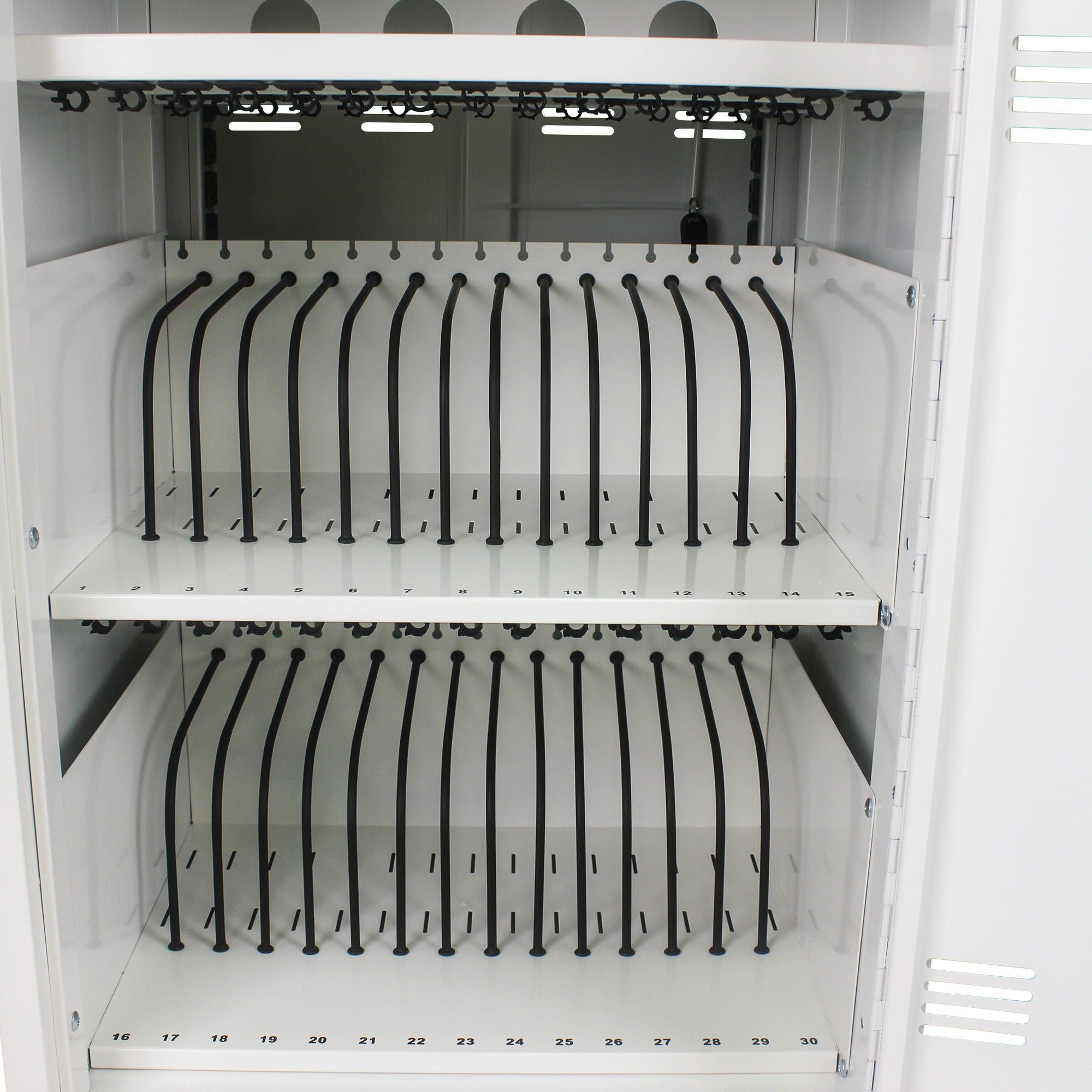 Mobile Charging Cart Station For book, Tablet And Laptop Computer With Power Strip Included
