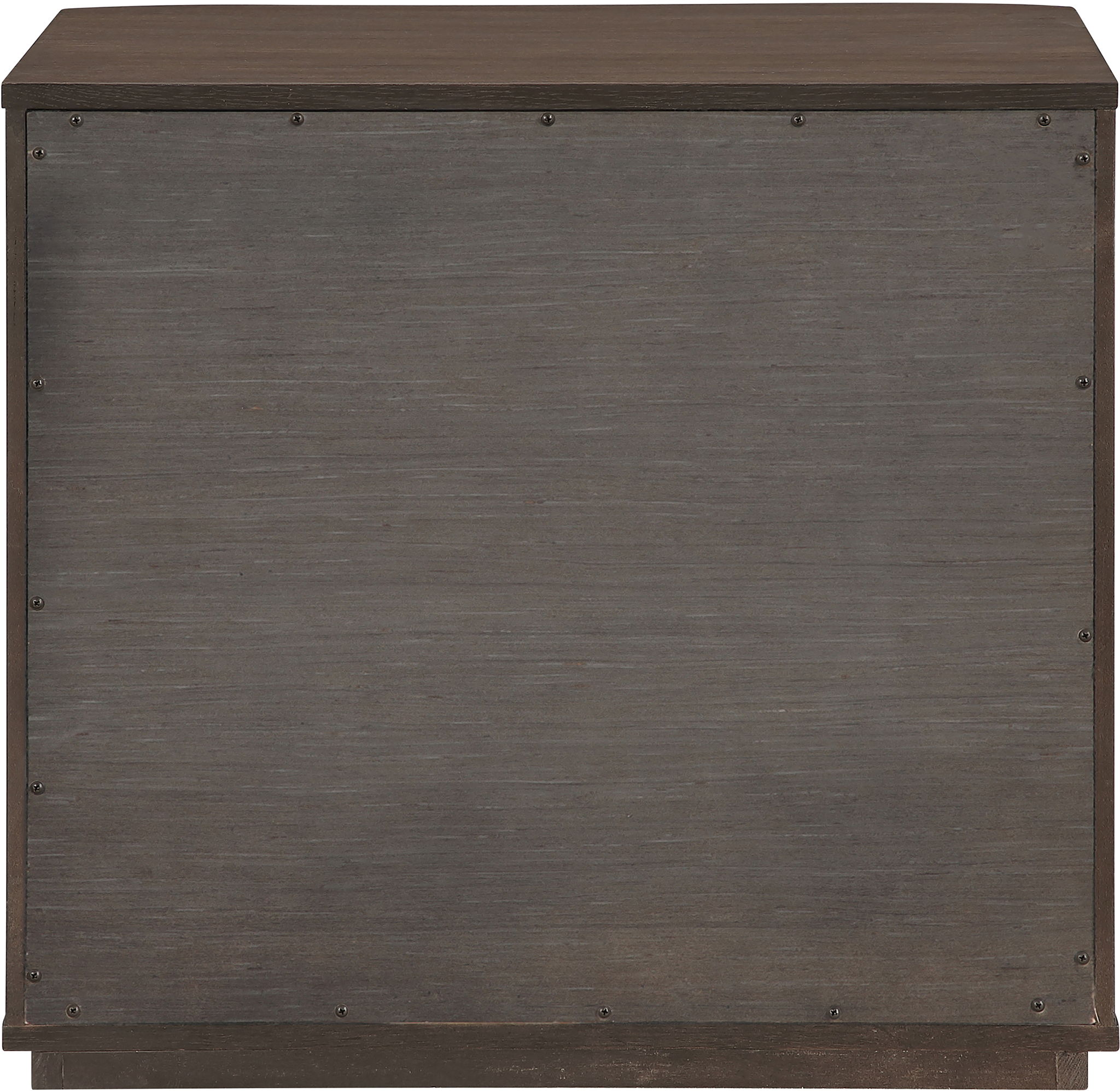 Morino - Oak Veneer And Solid Wood Nightstand - Brown
