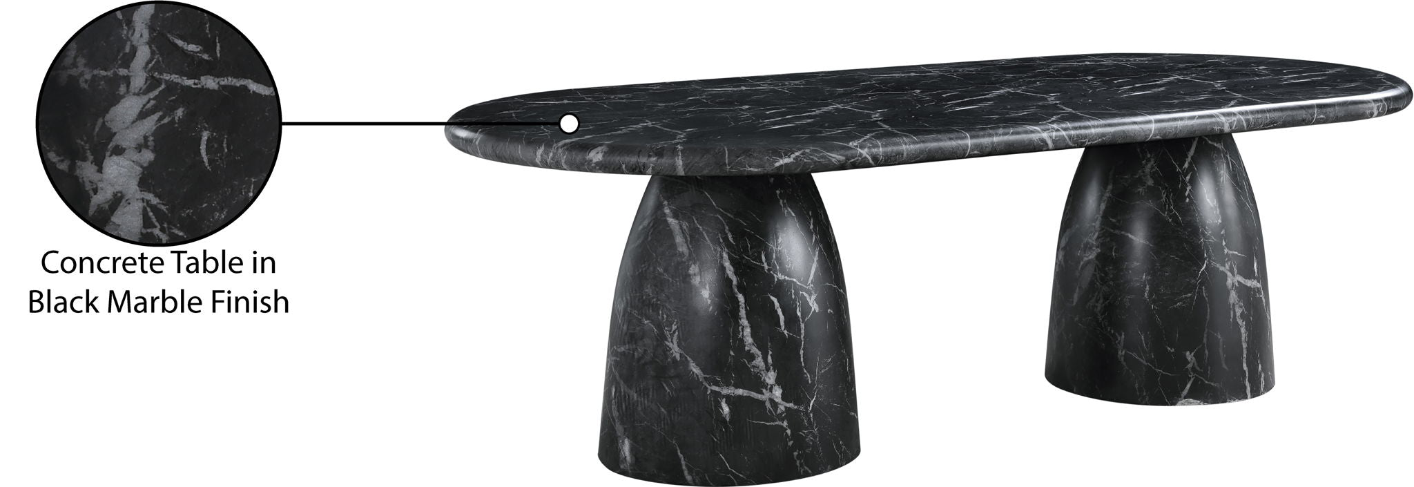 Cosenza - Concrete Dining Table