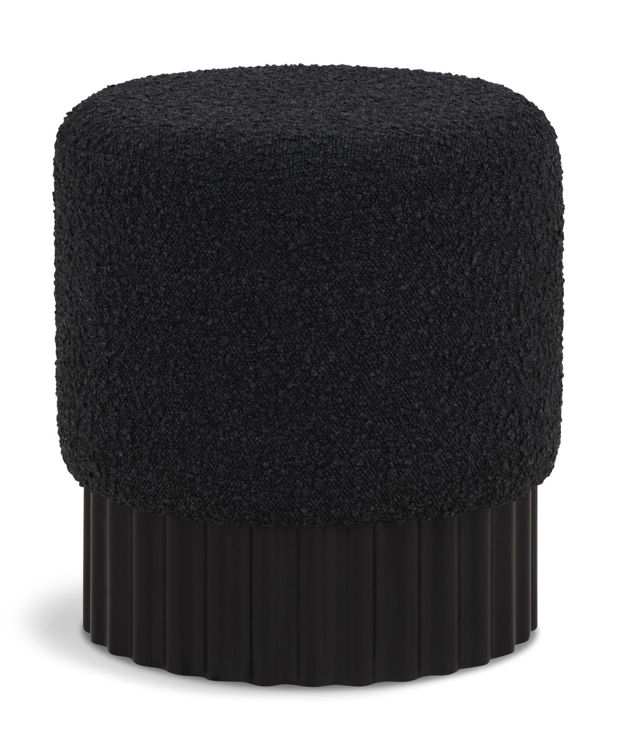 Veranda - Ottoman / Stool With Black Base