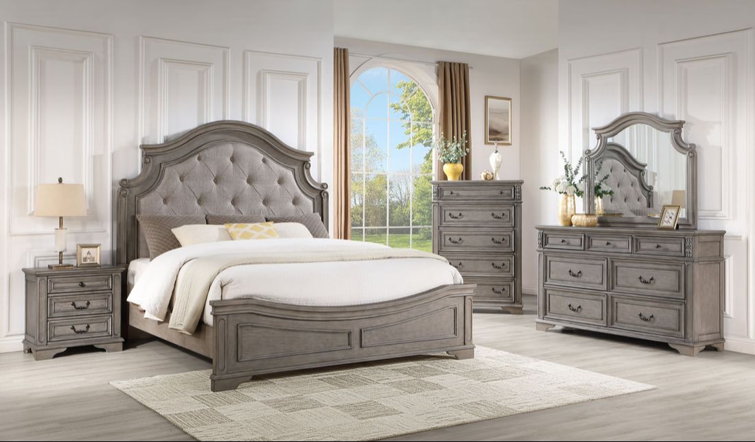 Talisman Antique Grey Bedroom Set - Original