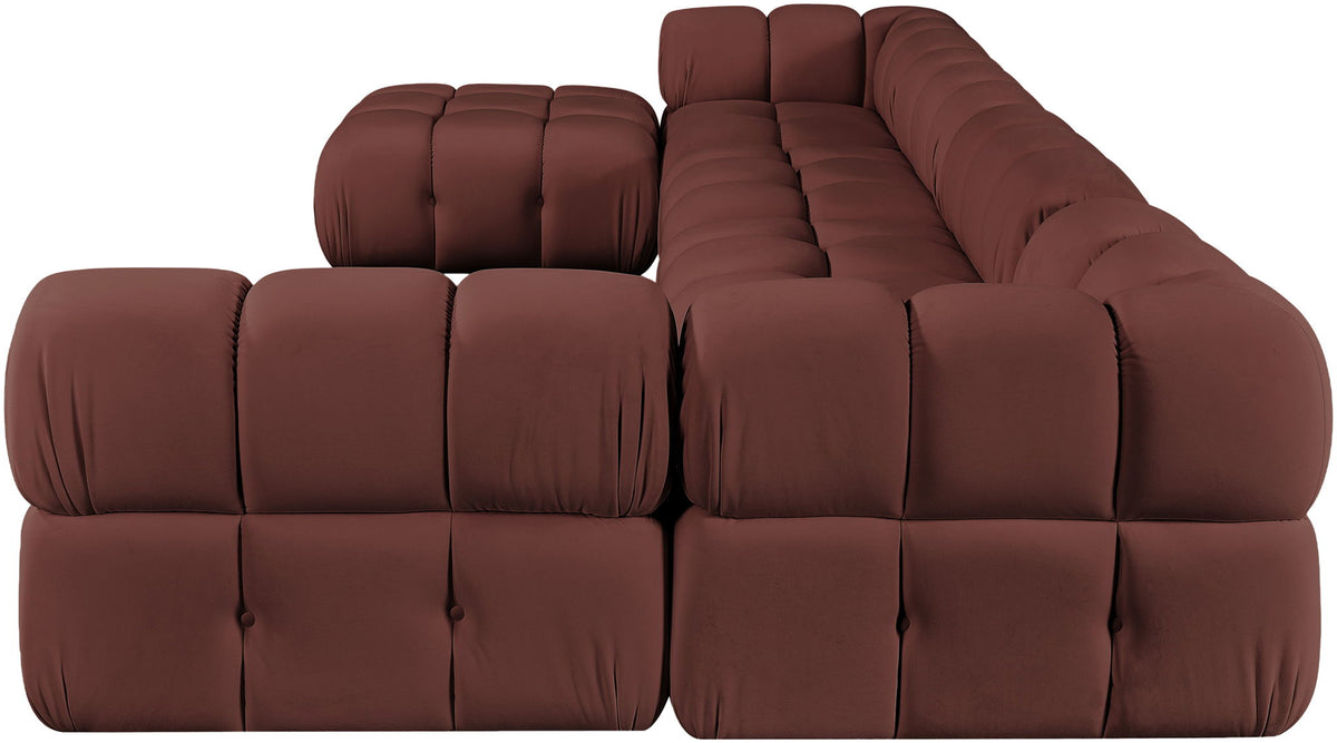 Orin - 6 Piece Modular Sectional (3 Modular Chairs, 2 Corner Chairs & Ottoman)