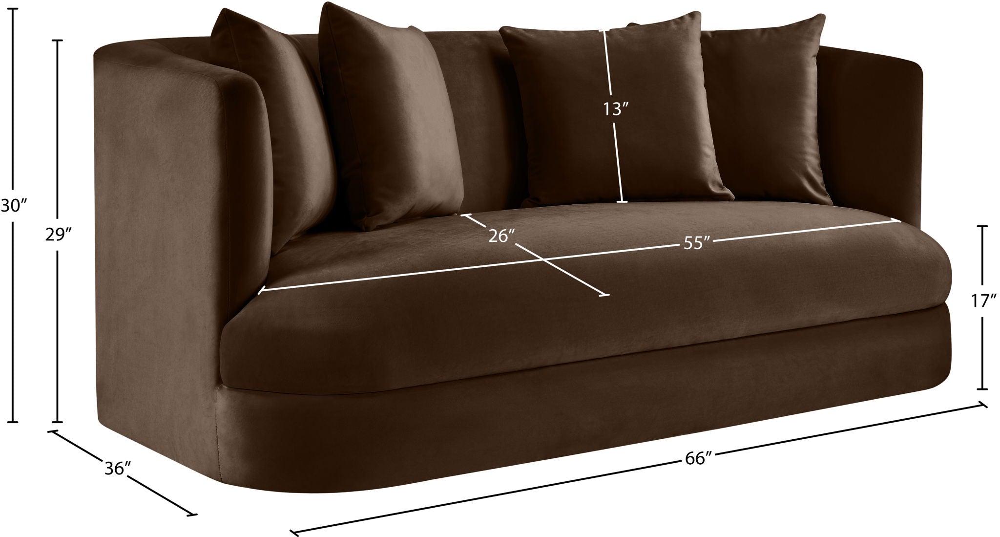 Alder - Loveseat