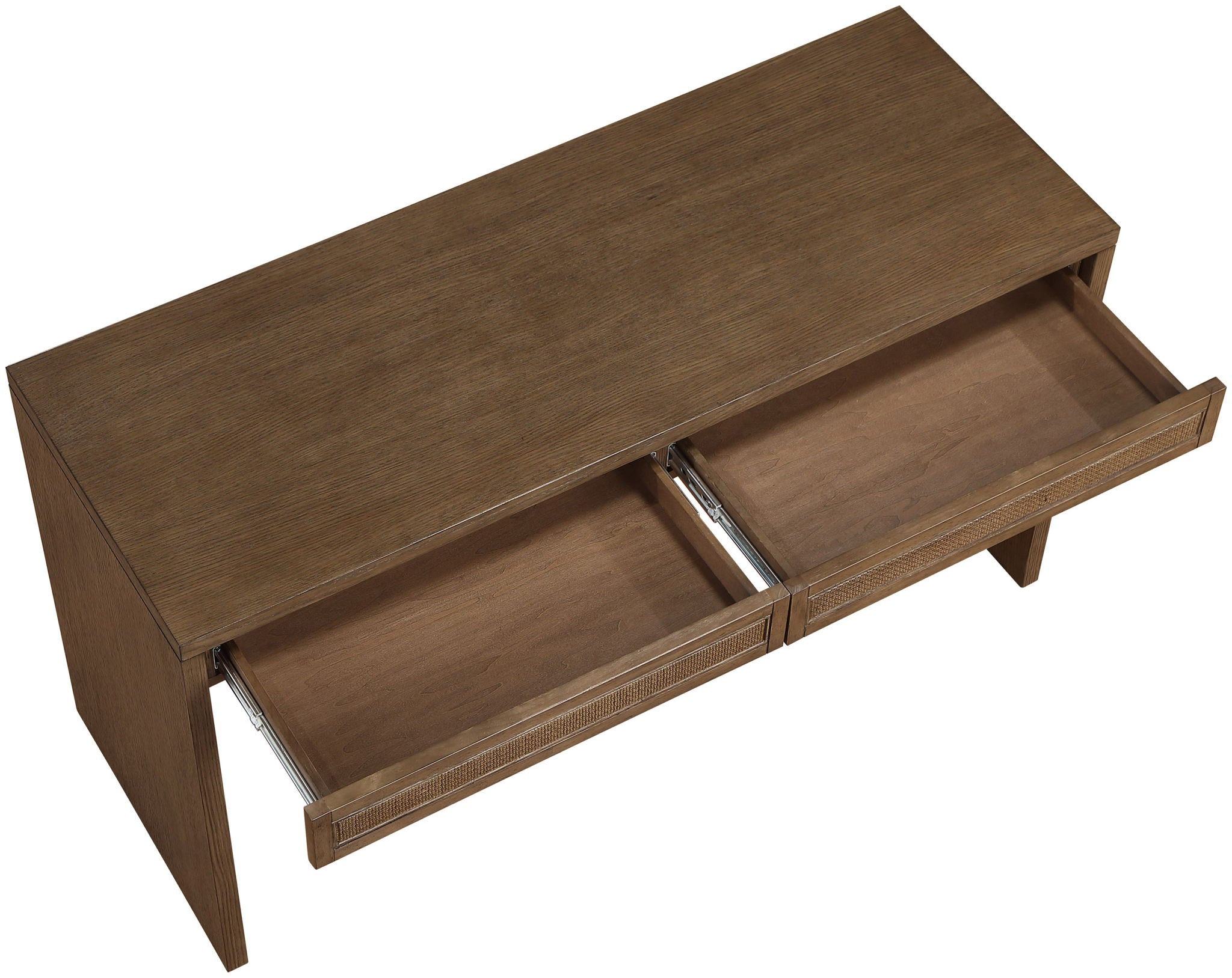 Avro - Solid Wood And Oak Veneer Desk