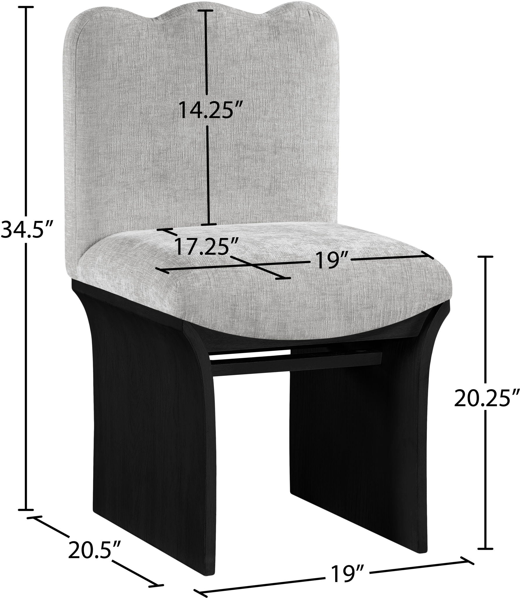 Shaw - Dining Chair - Black Base