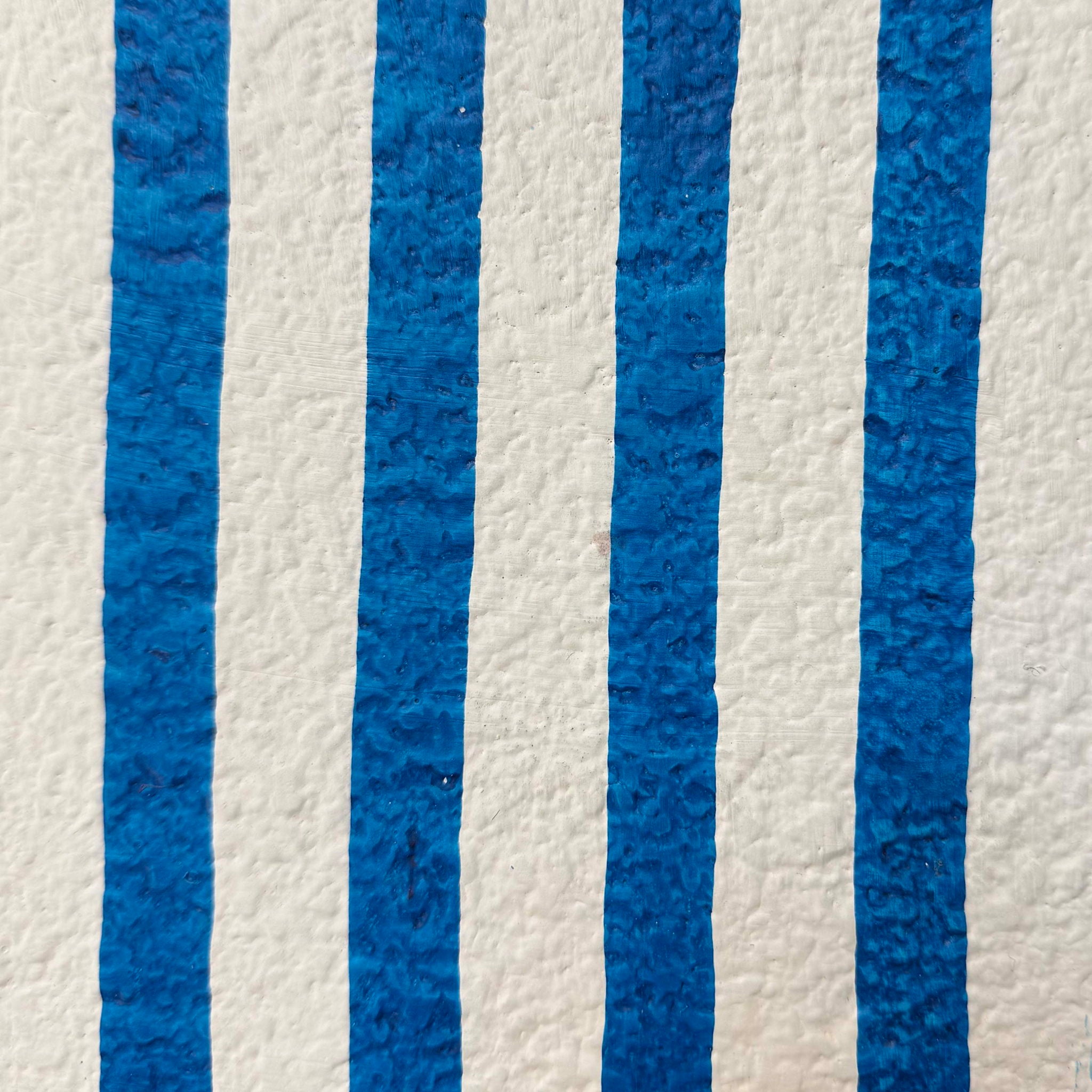Maiori - Striped Papier Mache Table Lamp