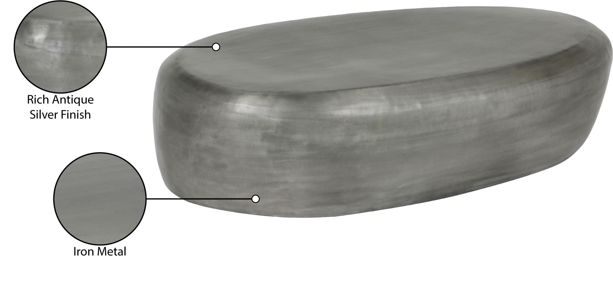 Capsule - Aluminum Coffee Table