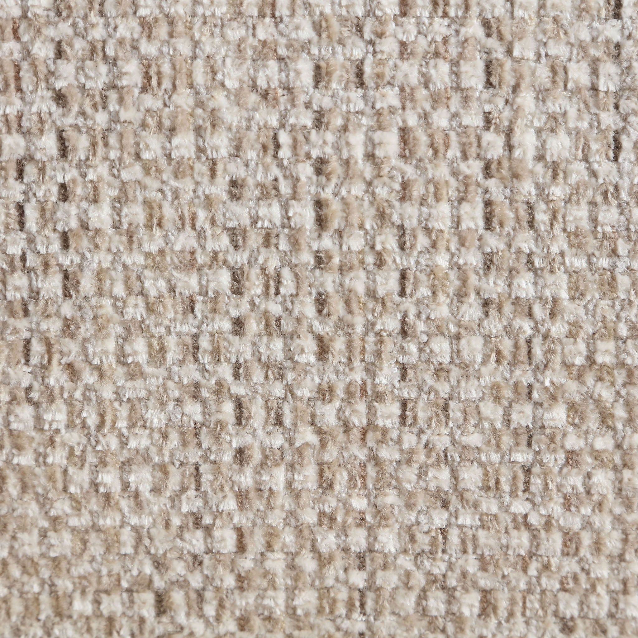 Avella - Interwoven Fabric Swivel Accent Chair - Light Brown Base