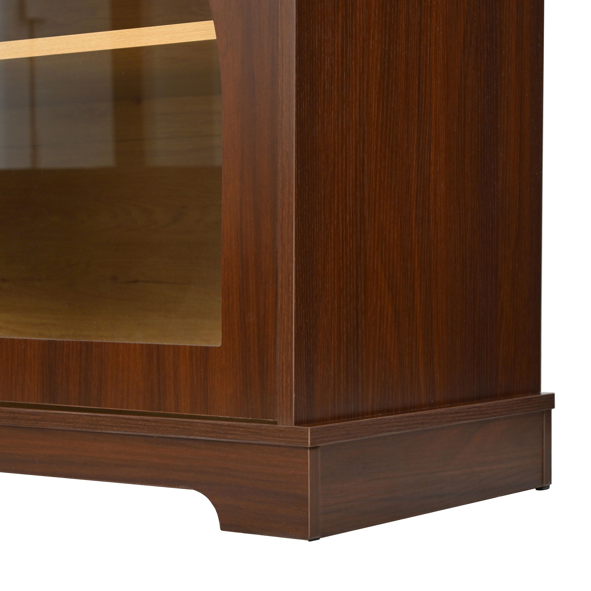 TV Stand With Semi Arched Doors