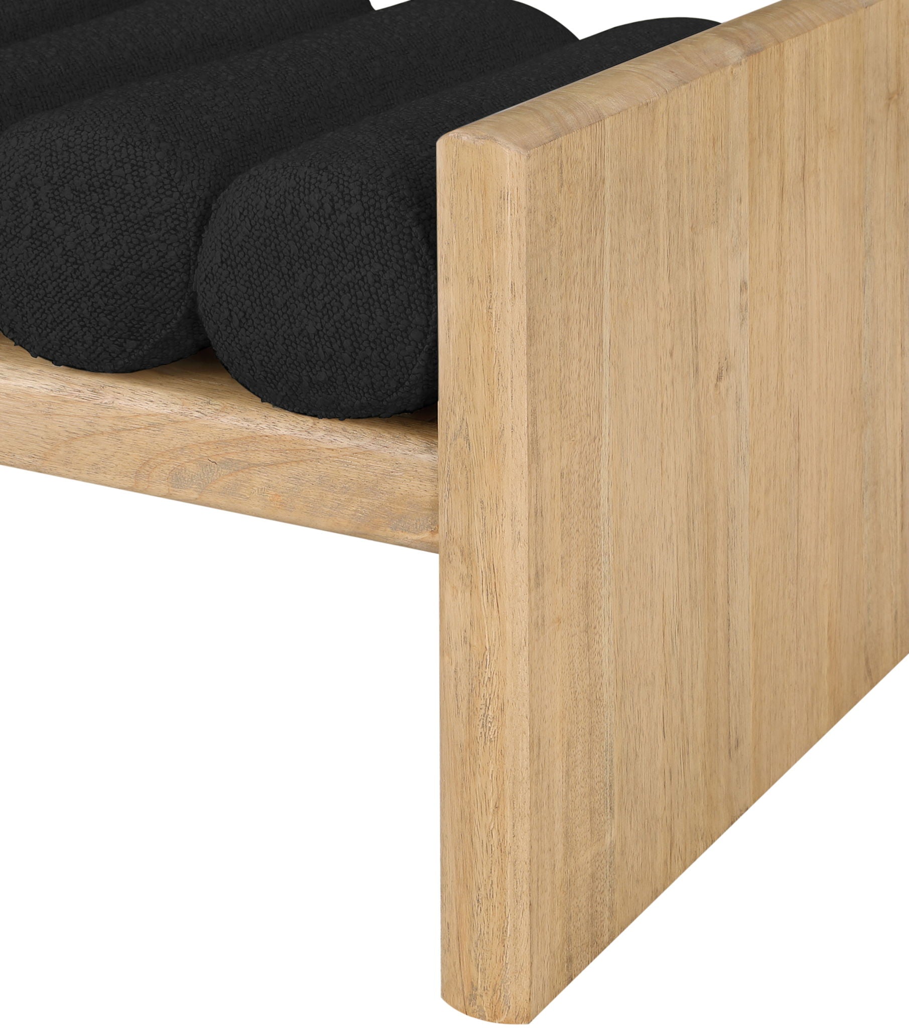 Waverly - Bench With Natural Frame