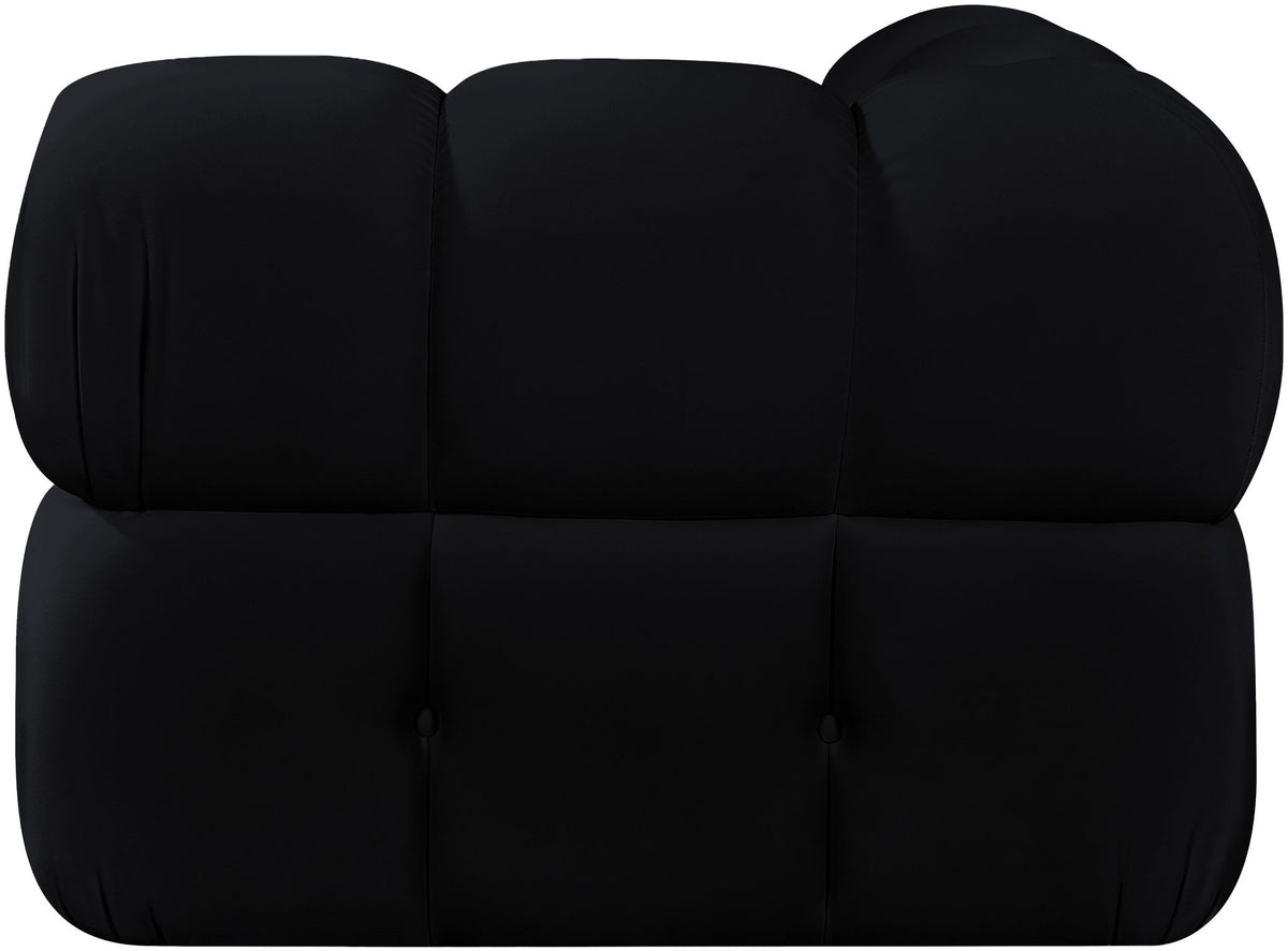 Orin - Velvet Performance Fabric Upholstered Modular Corner Chair