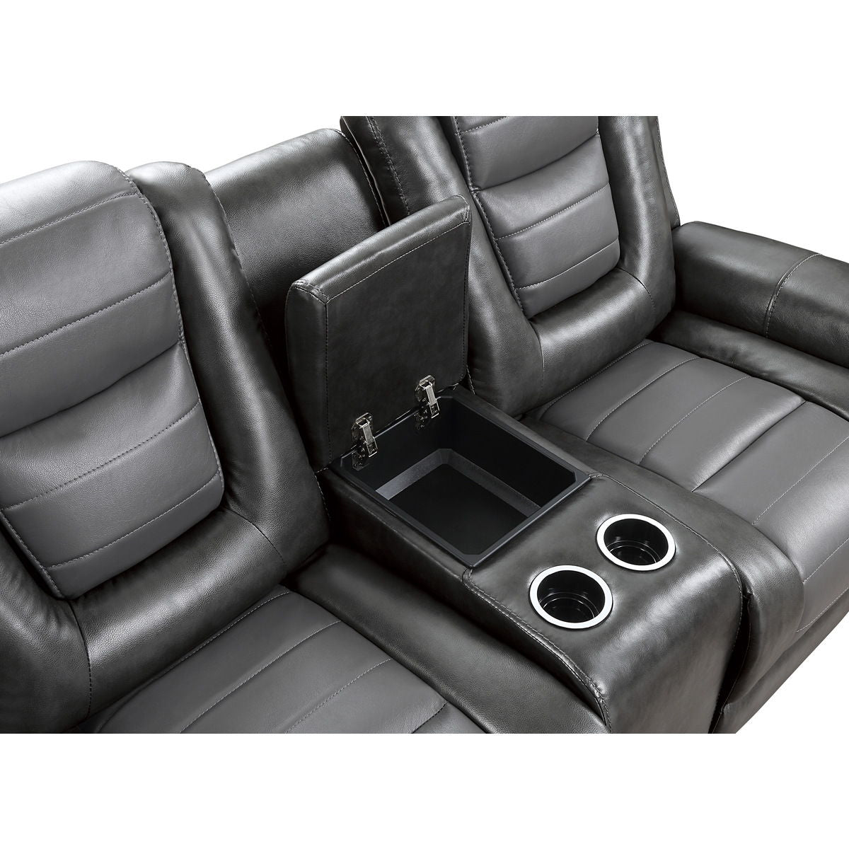 Briscoe - Double Glider Reclining Loveseat With Center Console