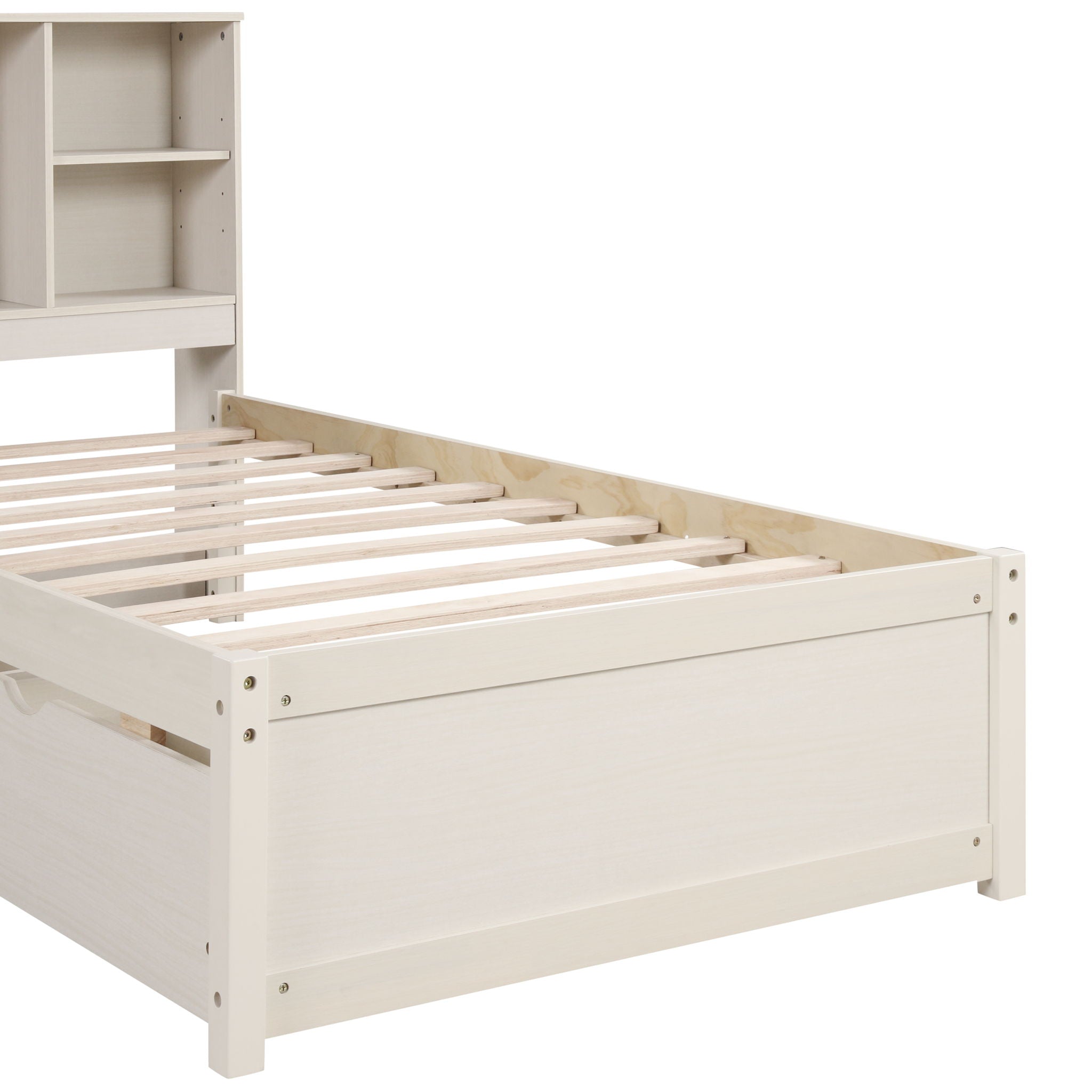 Bed Frame With Built In USB Port And 2 Drawers