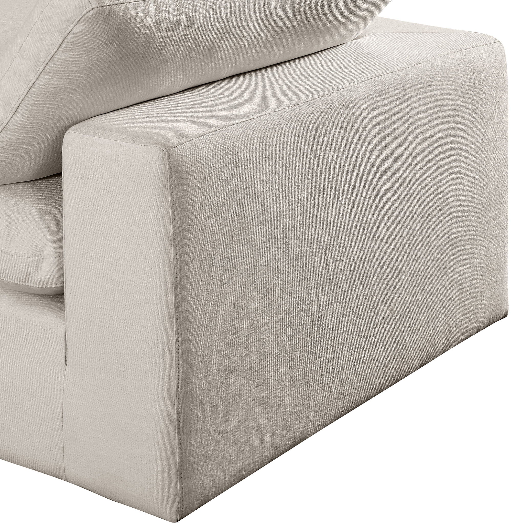 Comfy - 5 Piece Linen Modular Corner Sectional