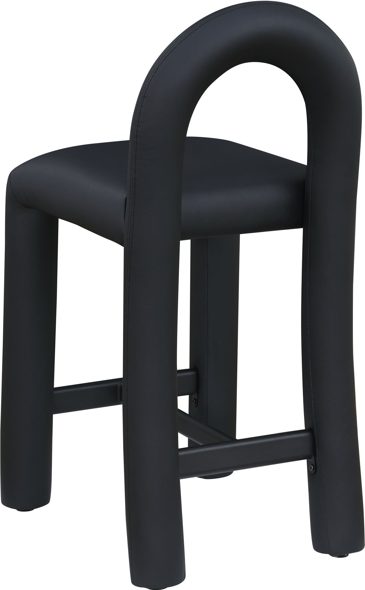 Amari - Faux Leather Stool