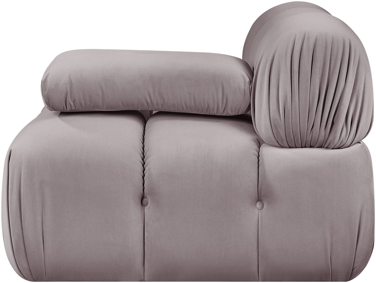 Orin - Velvet Performance Fabric Upholstered Modular Chair
