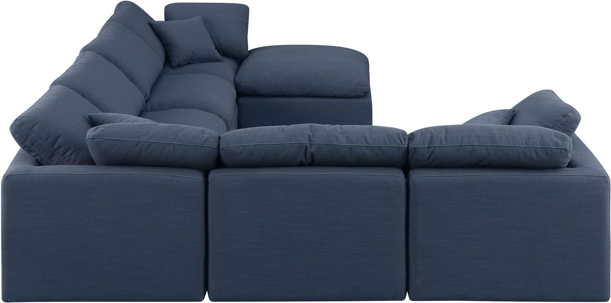 Indulge - Linen 7 Piece Modular Sectional