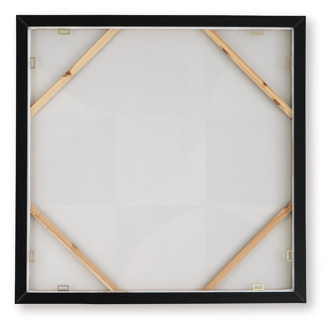 Harelman - Wall Art - Tan / Taupe / White