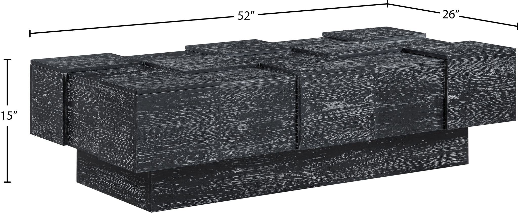 Anzio - Oak Veneer Coffee Table