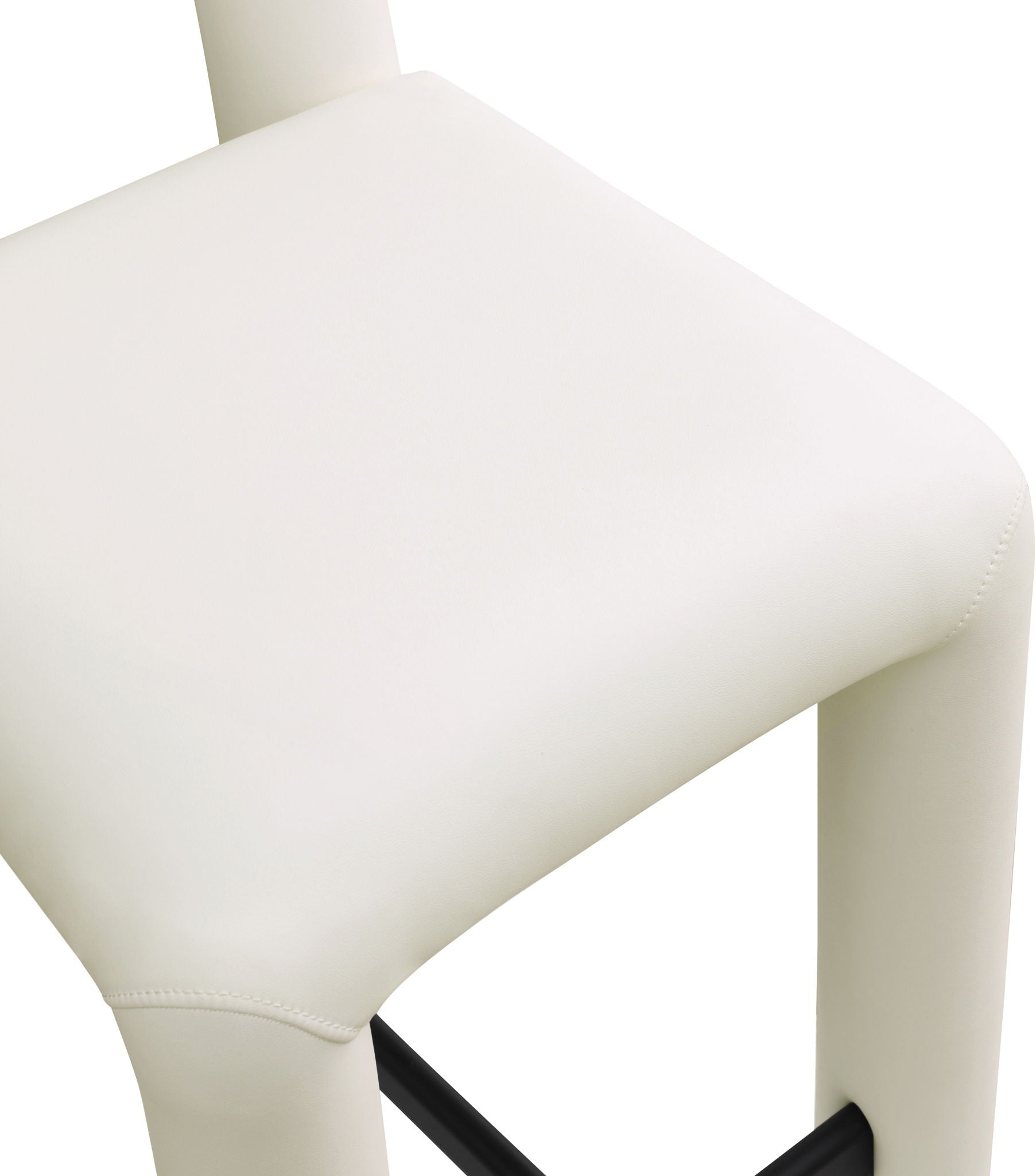 Amari - Faux Leather Stool