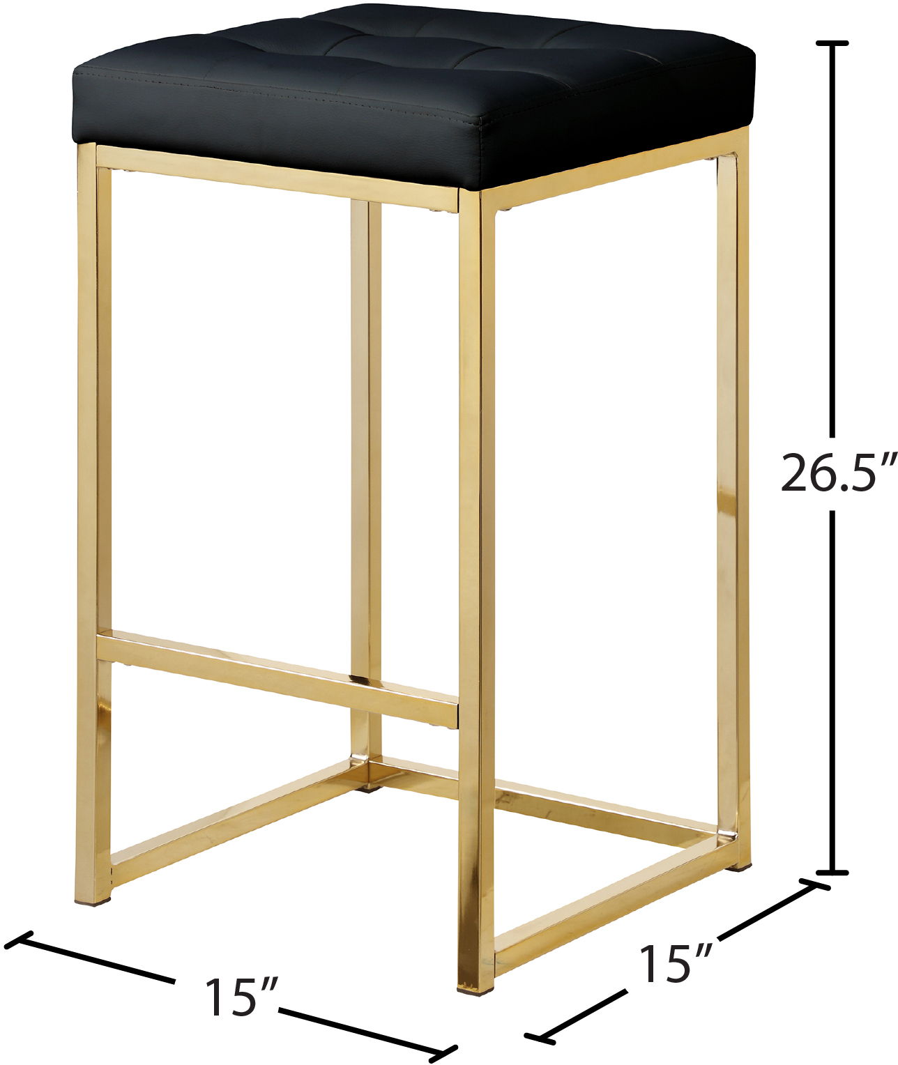Nicola - Steel Stool (Set of 2)