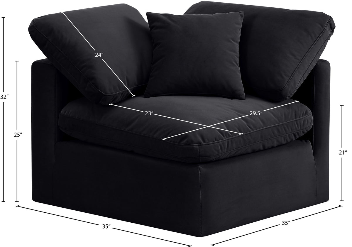 Indulge - Velvet Corner Chair