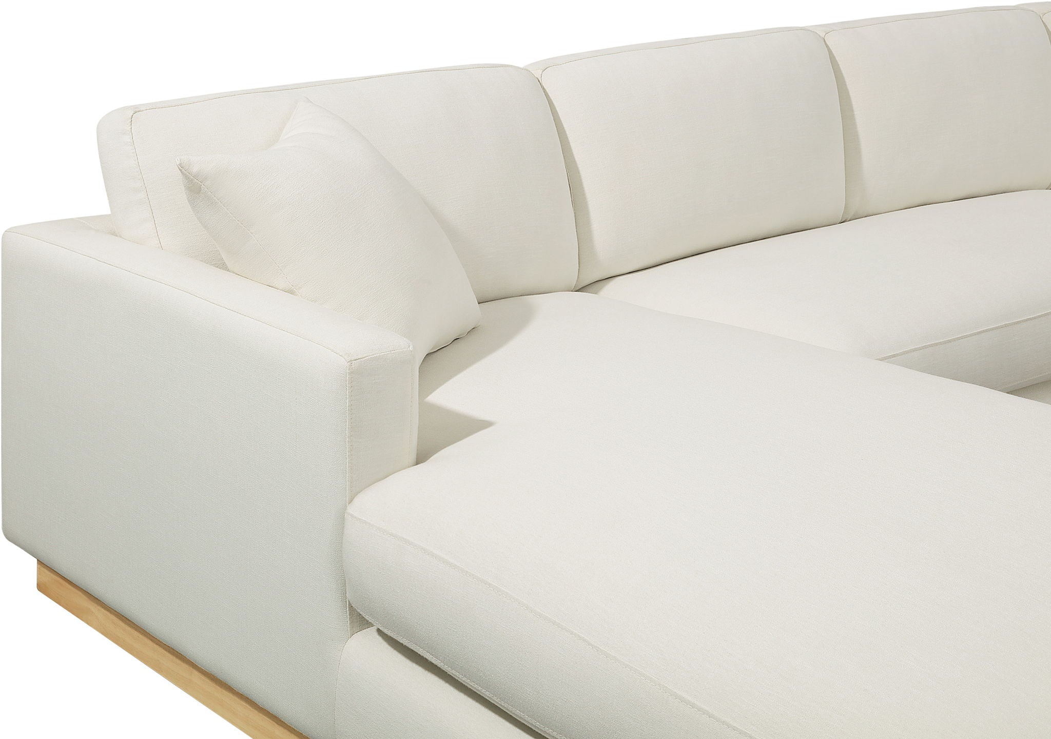 Johanna - 3 Piece Sectional - Natural Base