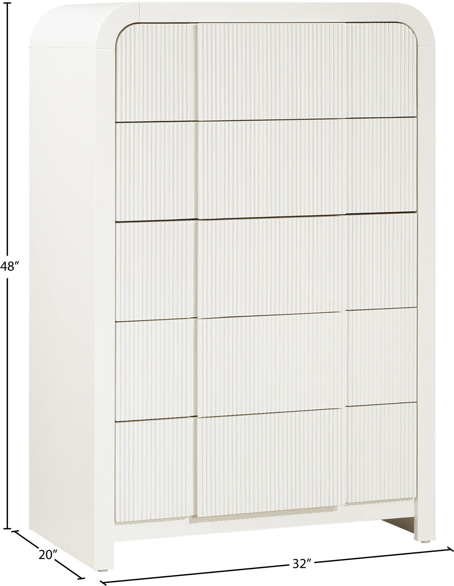 Fluted - Chest