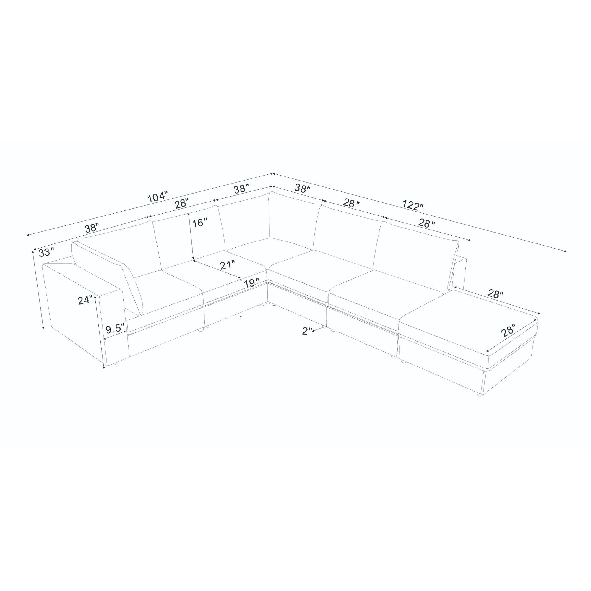 Reversible Modular Sectional