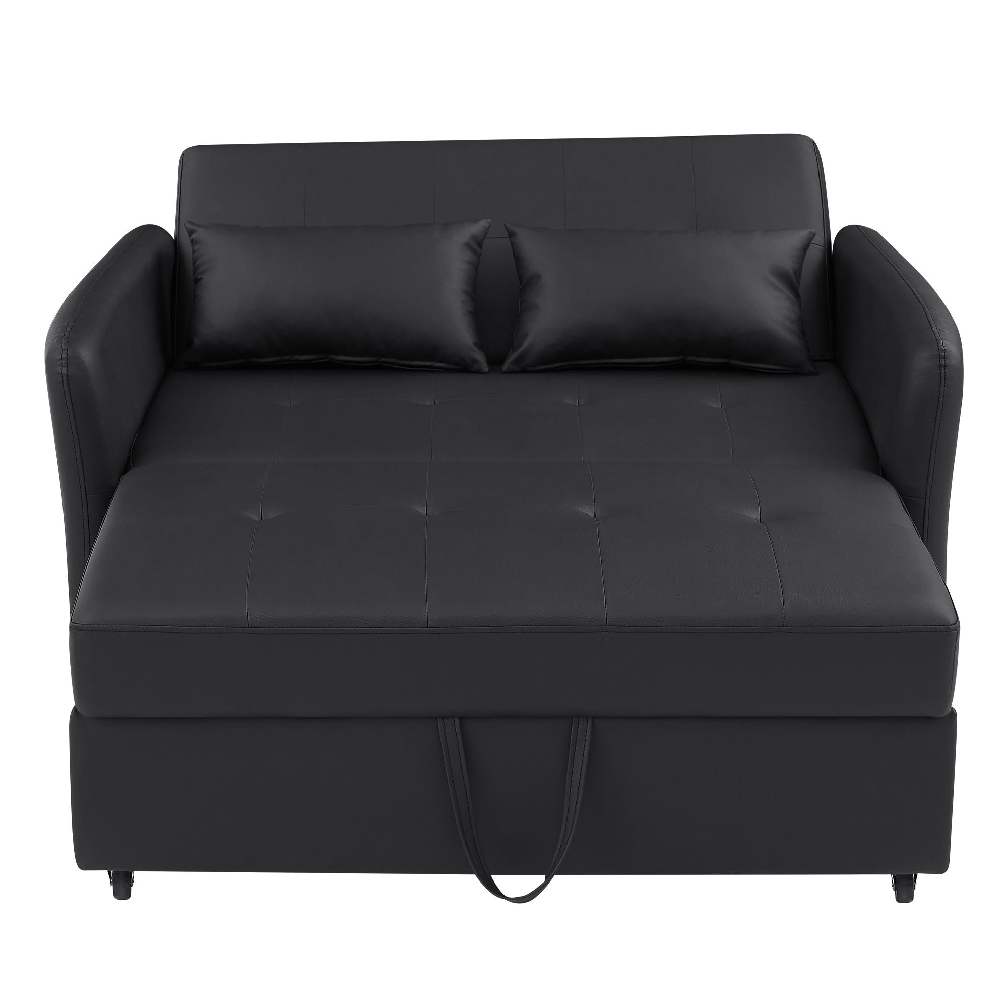 Convertible Sleeper Sofa Bed With 3 USB Ports
