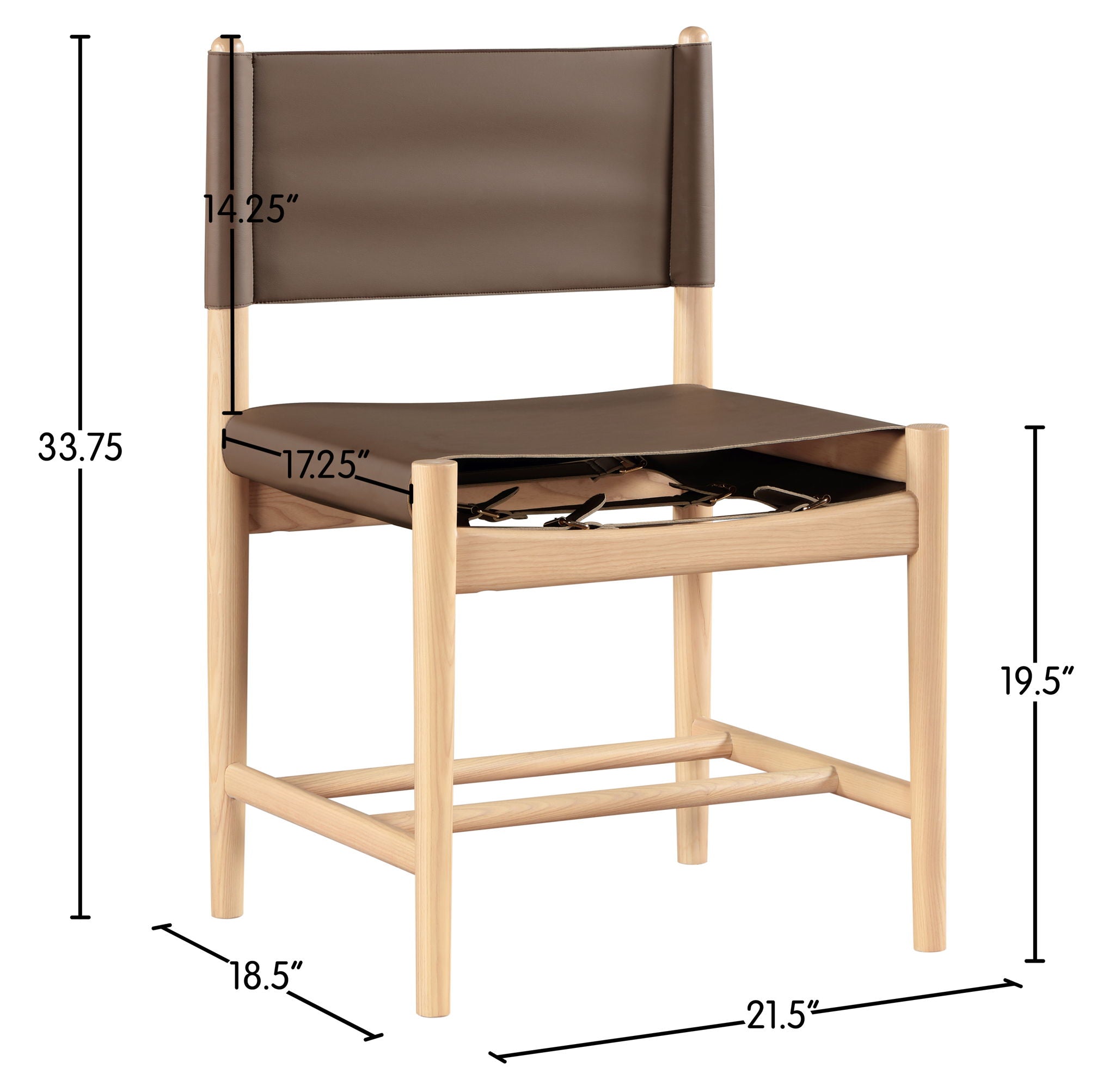 Rawlins - Dining Chair (Set of 2) - Natural Frame