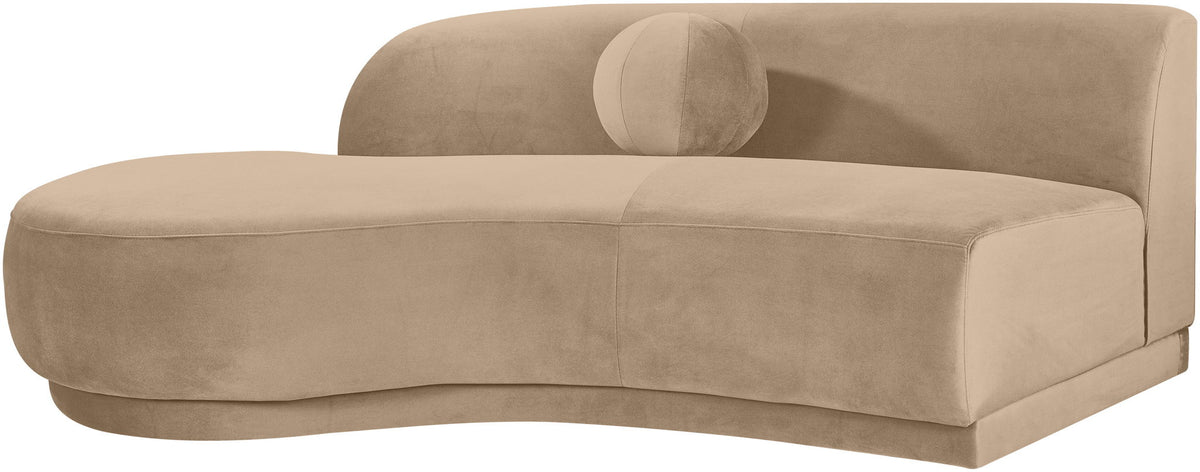 Avra - 86" Velvet Performance Fabric Upholstered Sofa
